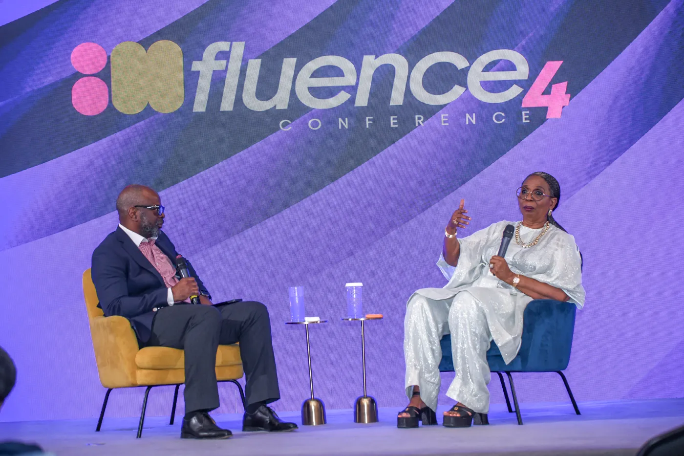 Pastor Ibukun Awosika in conversation on the Influence 4 stage