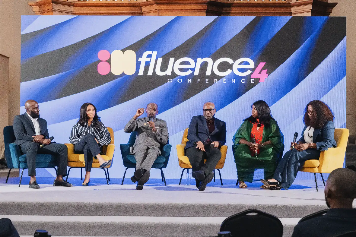 The full Influence 4 panel on the main stage